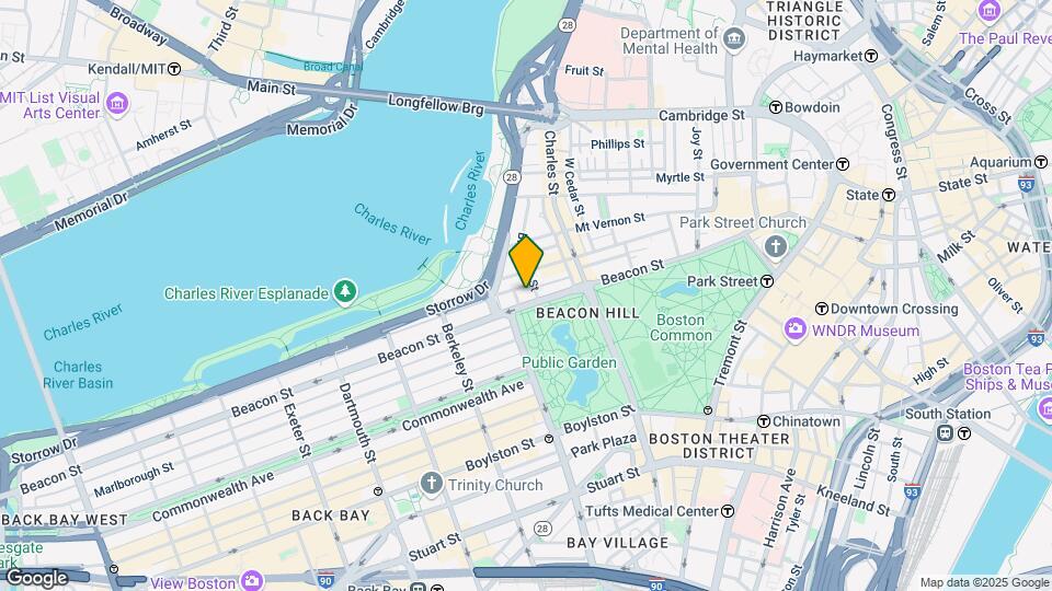 88 Beacon St, Unit Beacon St Map and Location Details