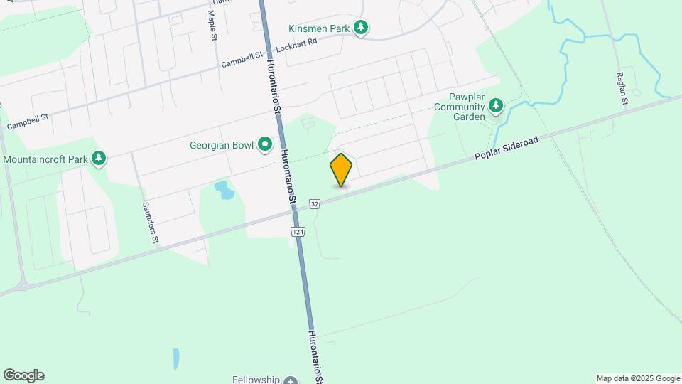 1 Hughes St Map and Location Details