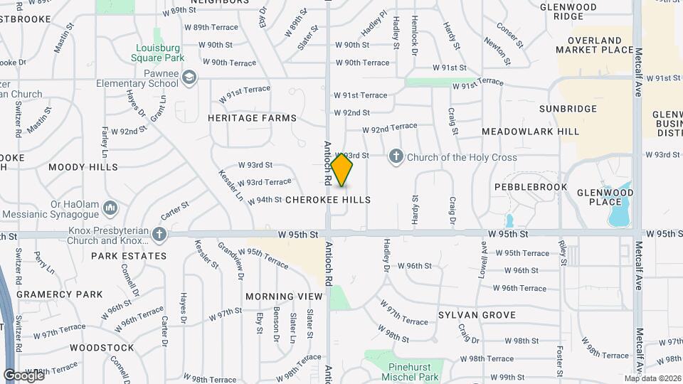 9346 Mackey St Map and Location Details