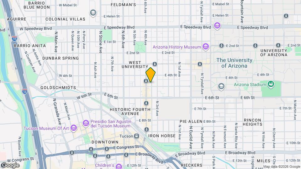 415 E 5th St, Unit 3 Map and Location Details