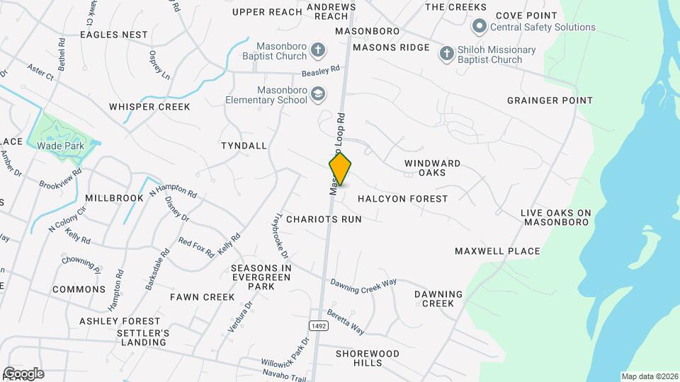 3714 Cain Ct Map and Location Details