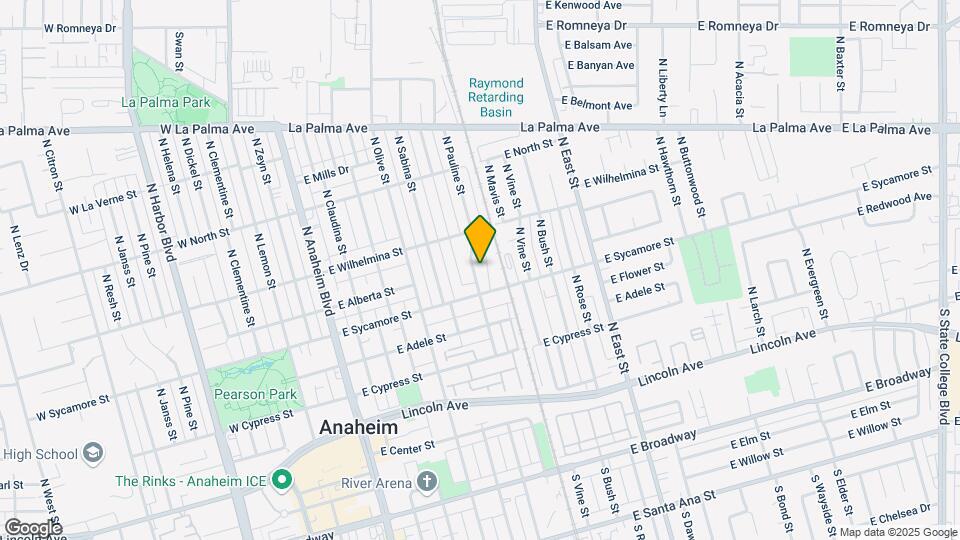 516 N Pauline St Mapa y Detalles de la Ubicación