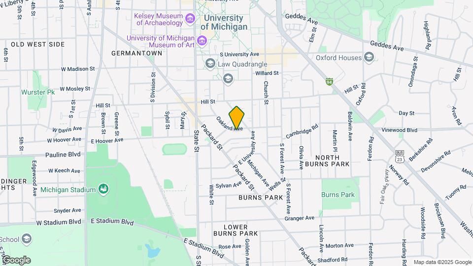 1016 Oakland Ave Mapa y Detalles de la Ubicación