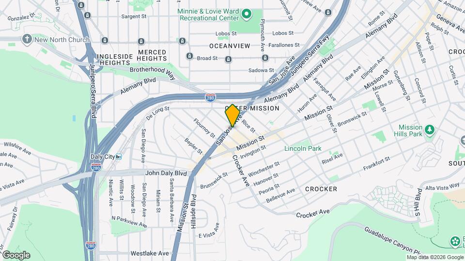 89 Goethe St Map and Location Details