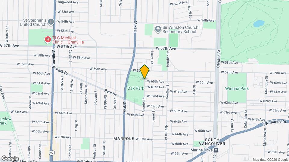 8XX W 60th Ave Map and Location Details