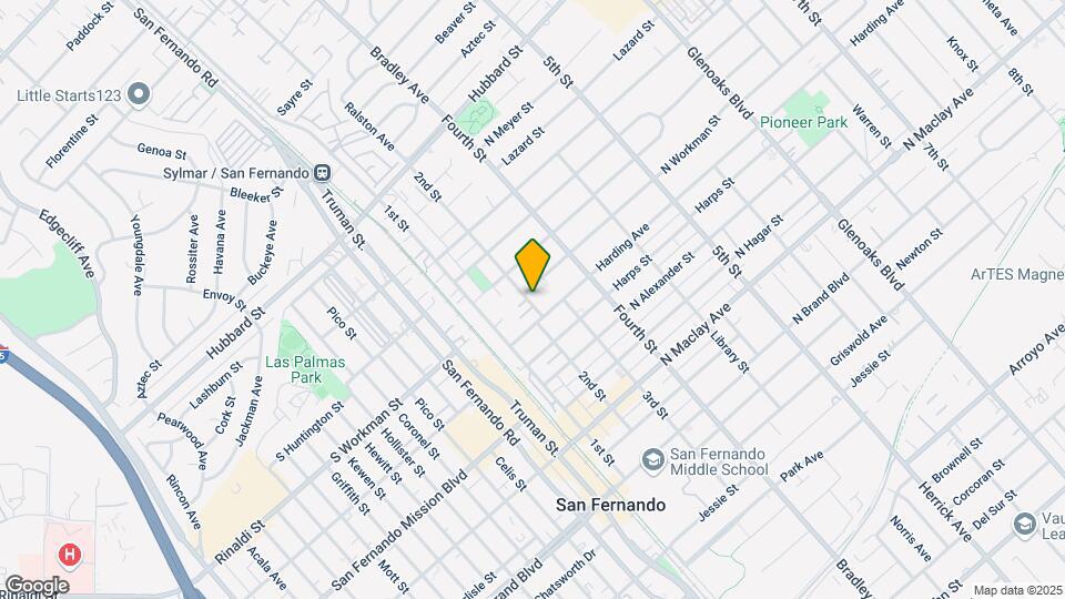 204 N Workman St Map and Location Details