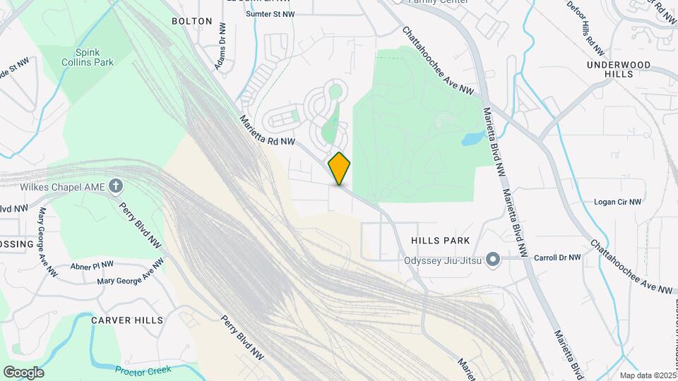 1846 Marietta Rd NW Mapa y Detalles de la Ubicación