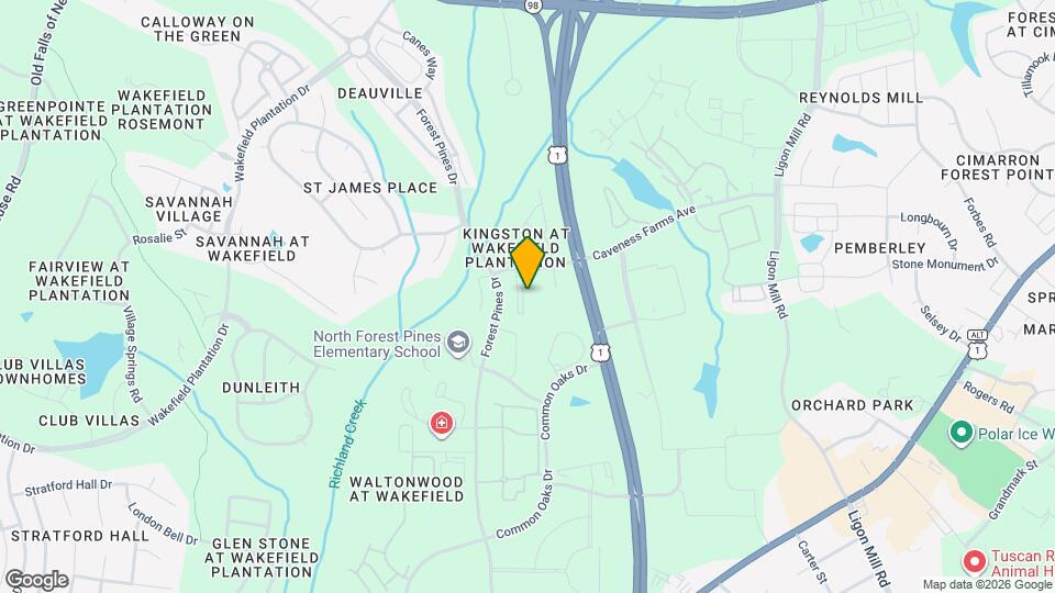 11710 Coppergate Dr Map and Location Details