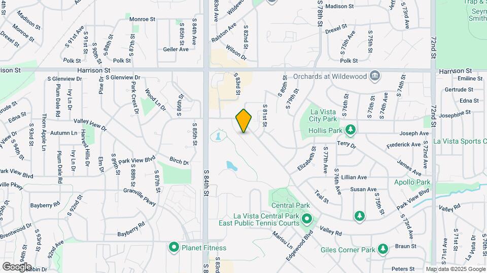 8118 Valley Rd Map and Location Details