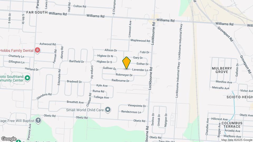 989 Lavender Ln Map and Location Details