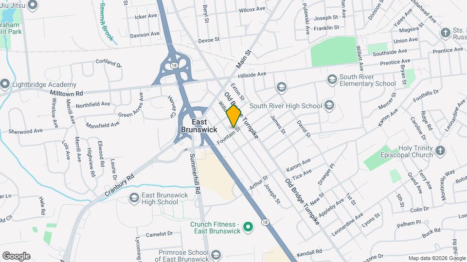 18 Fountain St Map and Location Details