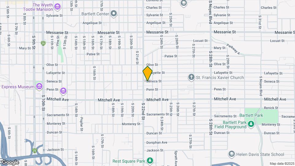 2208 Seneca St Map and Location Details