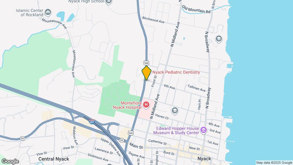 241 N Highland Ave Map and Location Details