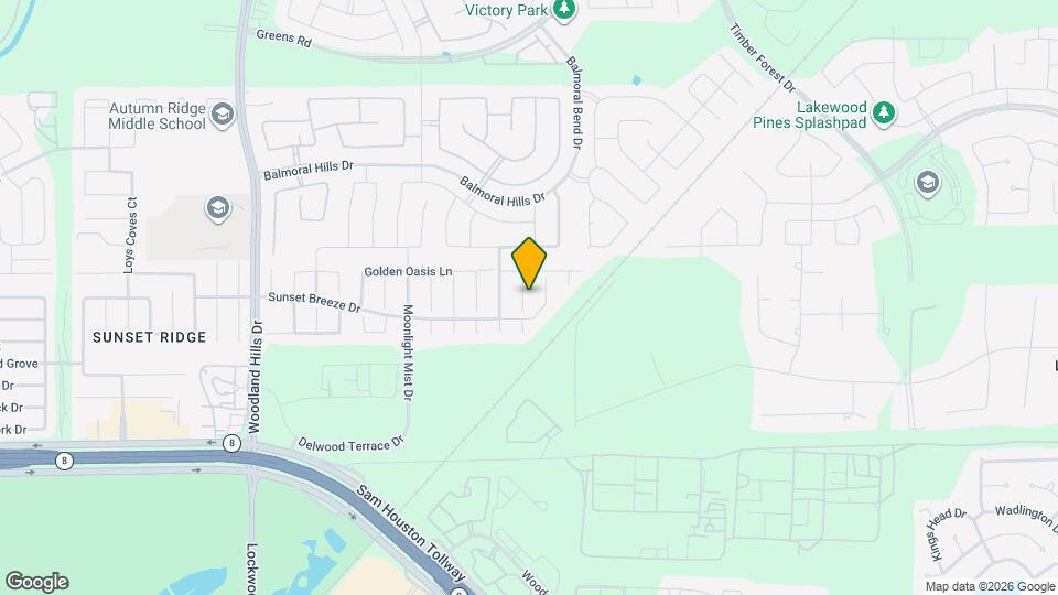 15118 Breeze Forest Ct Mapa y Detalles de la Ubicación