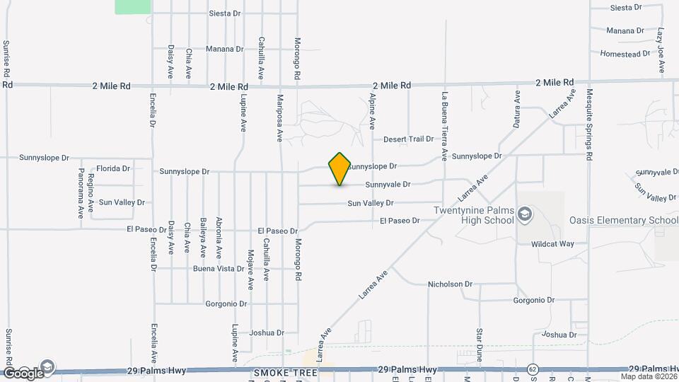 72211 Sunnyvale Dr Map and Location Details