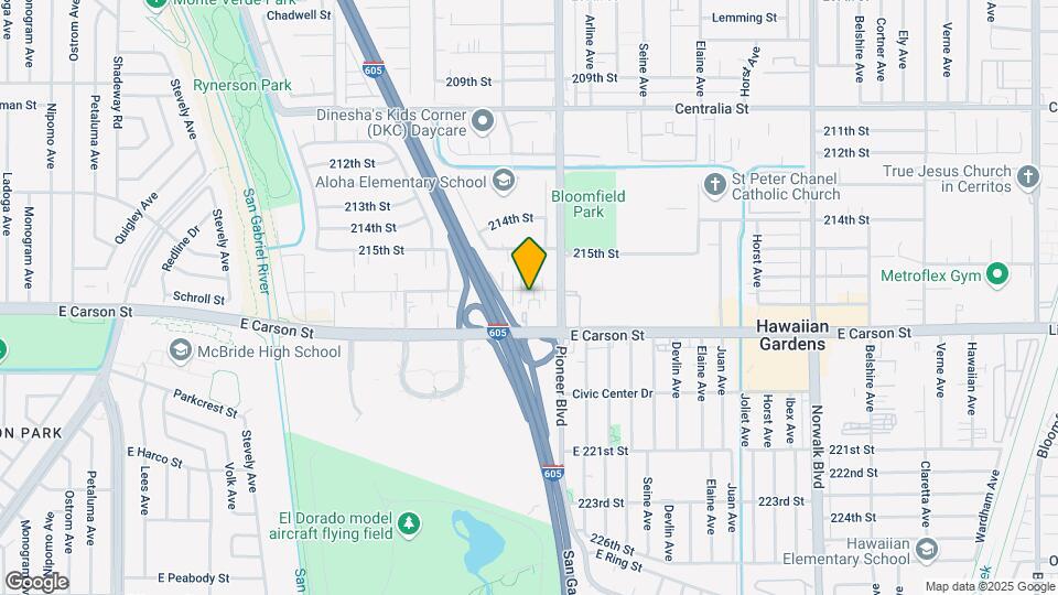 11732 216th St Map and Location Details
