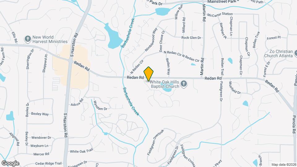 1188 Mill Lake Cir Map and Location Details