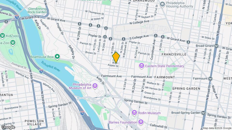 2413 Aspen St Map and Location Details