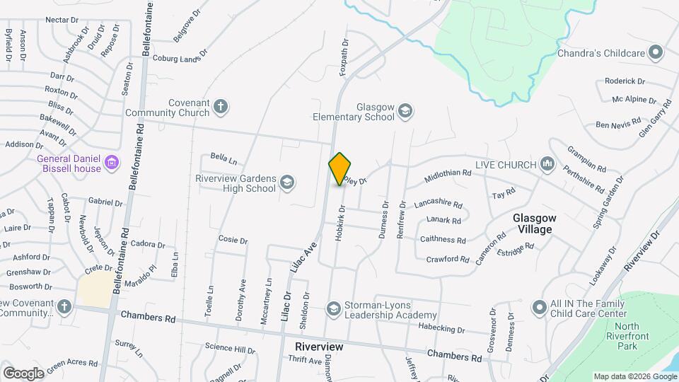 10421 Hobkirk Dr Map and Location Details