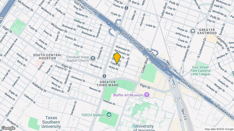 3614 Tuam St Map and Location Details