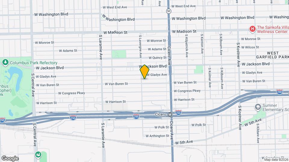 4940 W Van Buren St Map and Location Details