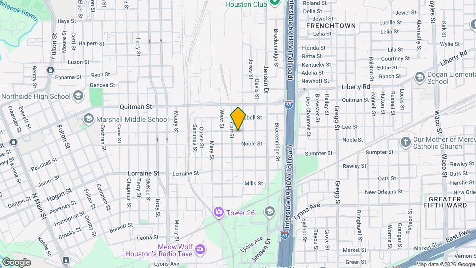 2514 Lee St Map and Location Details