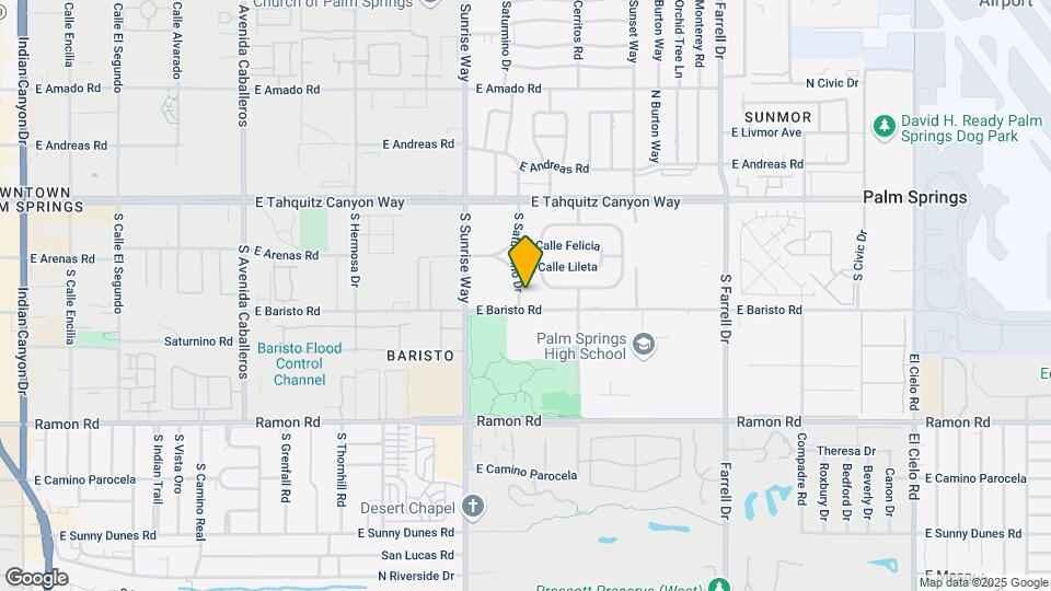 238 S Saturmino Dr Mapa y Detalles de la Ubicación