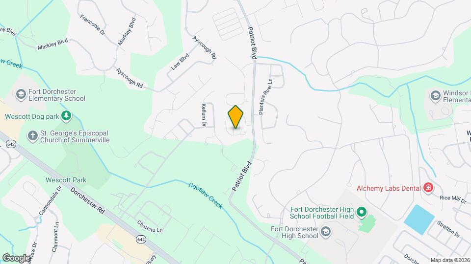 8903 Skipping Rock Ln Map and Location Details