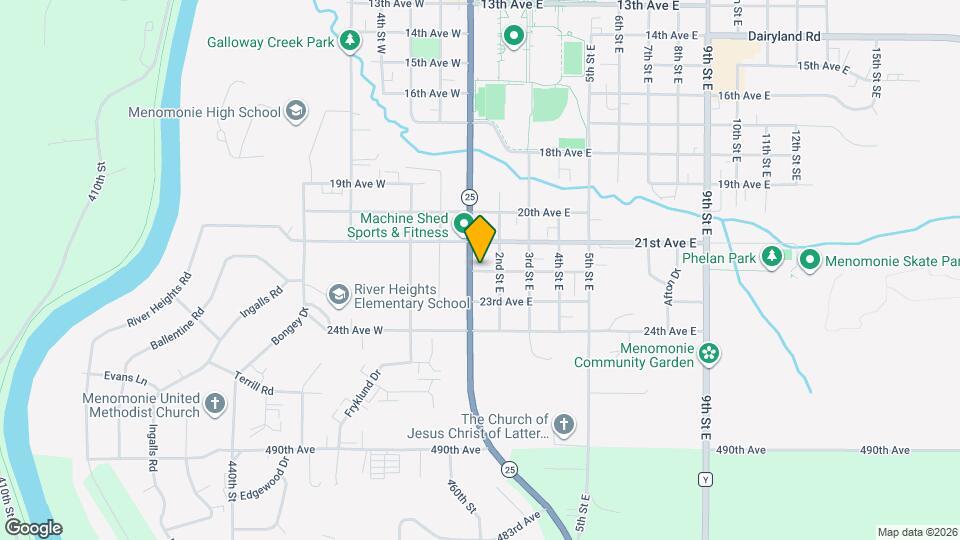 109 22nd Ave E Map and Location Details