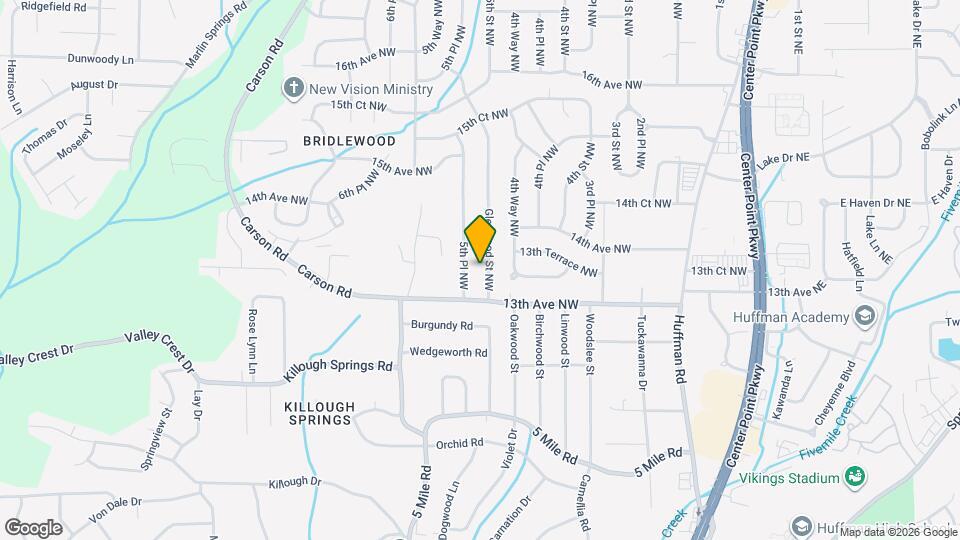 1320 Glenwood St NW Map and Location Details