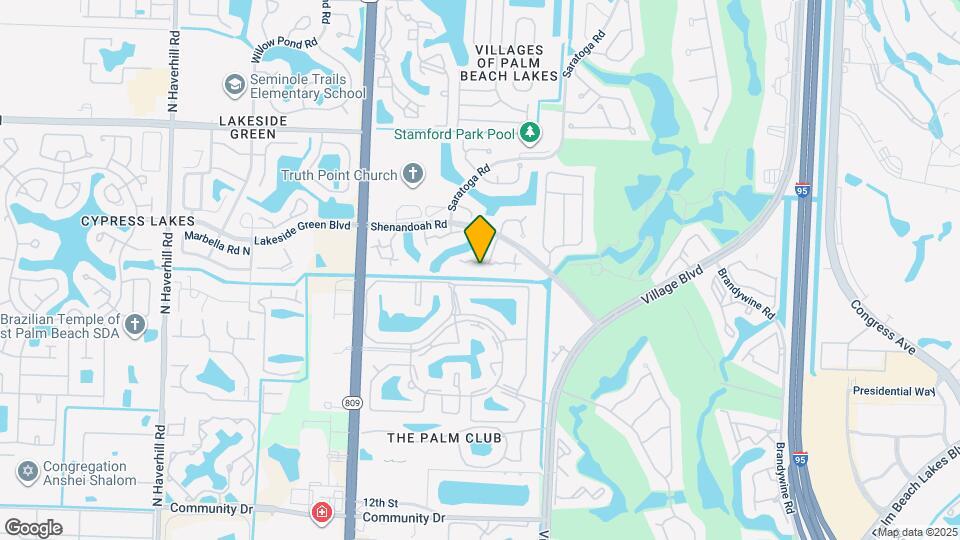 557 Green Springs Pl Map and Location Details
