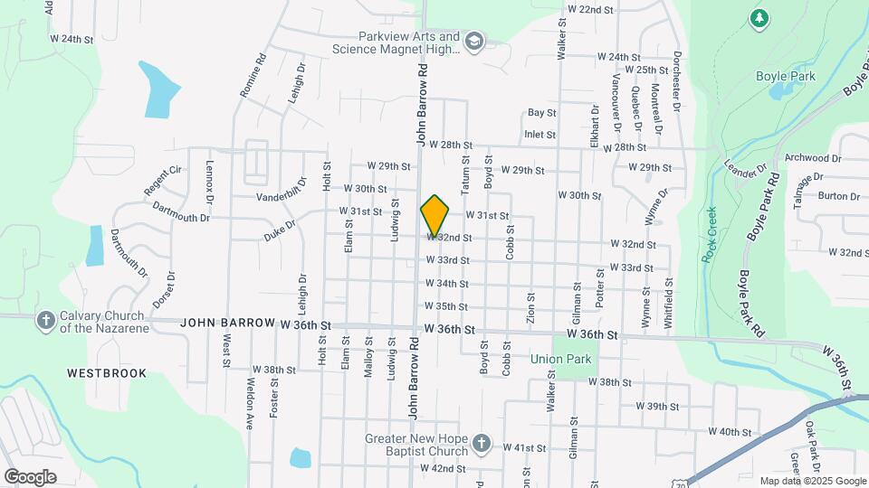 3206 Longcoy St Map and Location Details