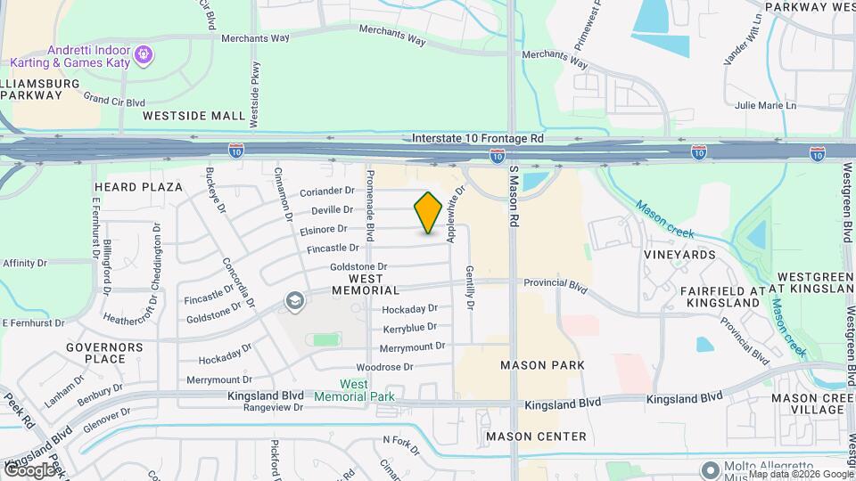 22118 Fincastle Dr Map and Location Details