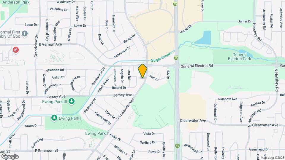 711 S Towanda Ave Mapa y Detalles de la Ubicación