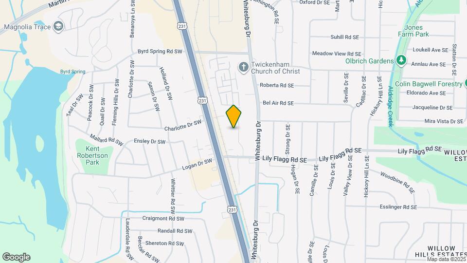 8142 Oldfield Rd SW Map and Location Details