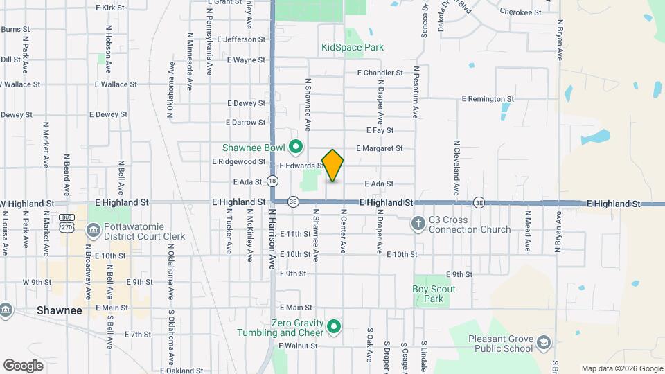 521 N Patchin Ave Map and Location Details