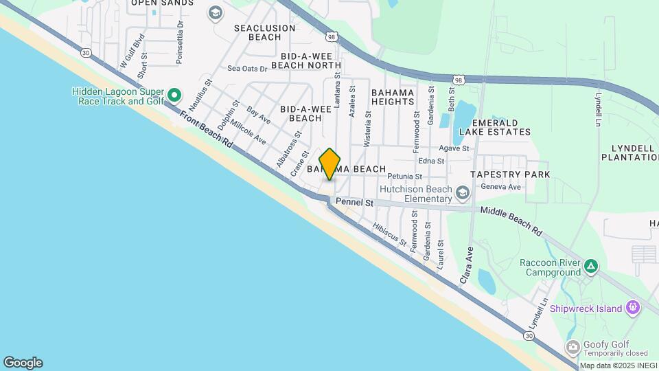 606 Lantana St Map and Location Details