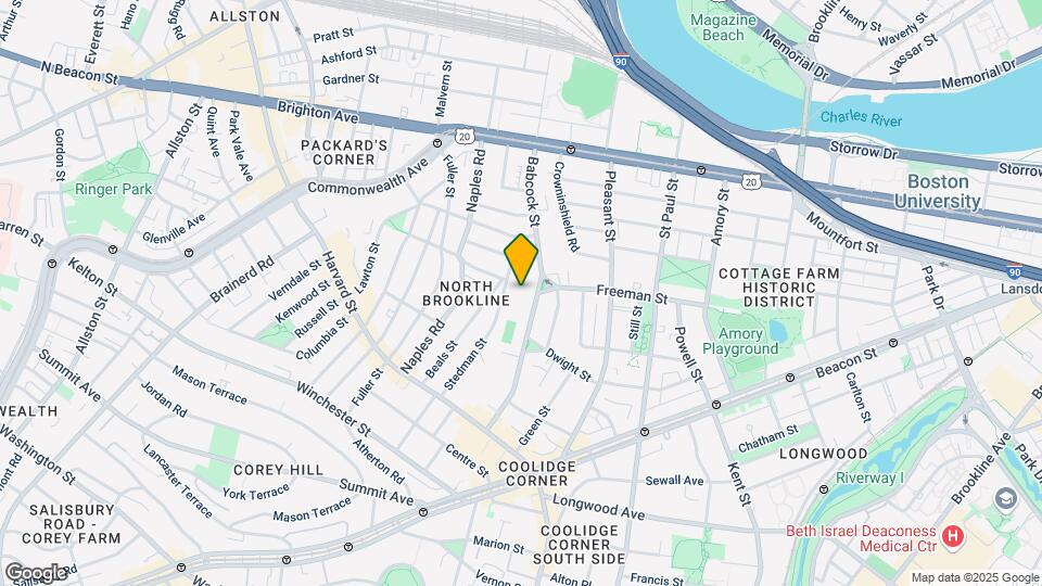 118-130 Babcock St Mapa y Detalles de la Ubicación
