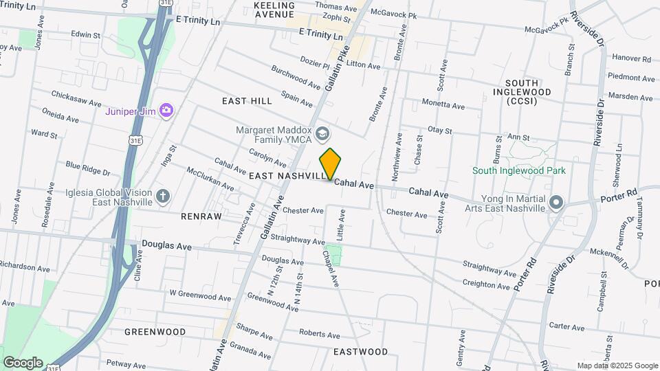 1126A Cahal Ave Map and Location Details