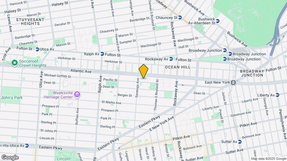 2137 Pacific St Map and Location Details