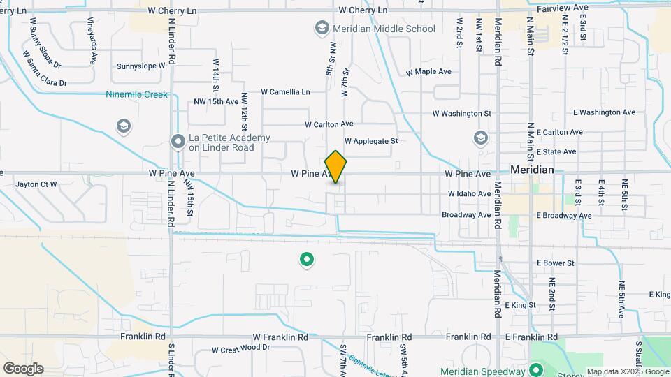 724 W Idaho Ave Map and Location Details
