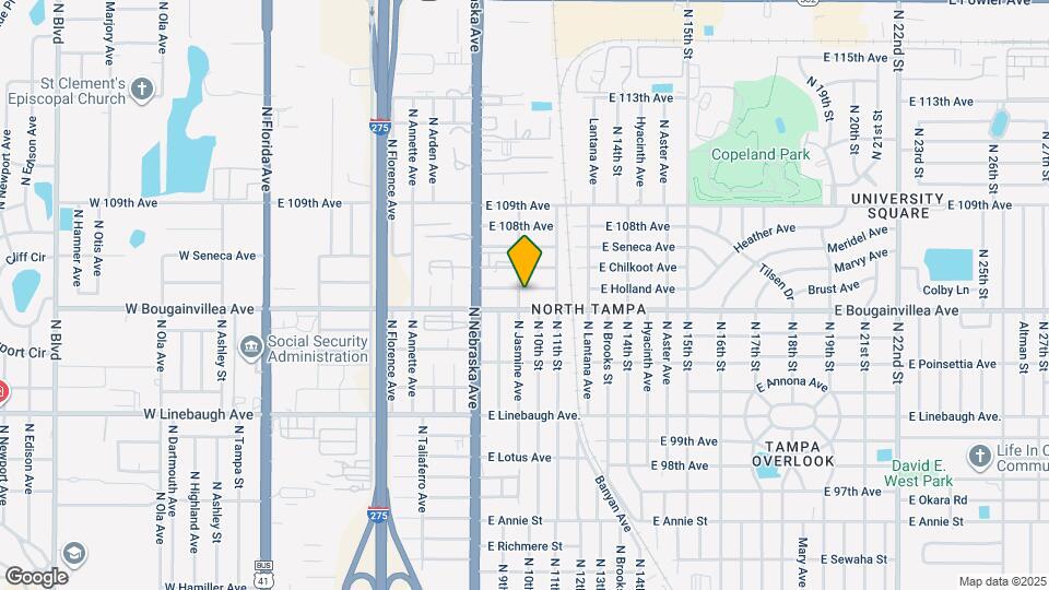 10405 N Jasmine Ave Map and Location Details