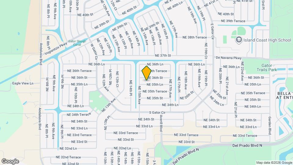 1513 NE 35th Ln Map and Location Details