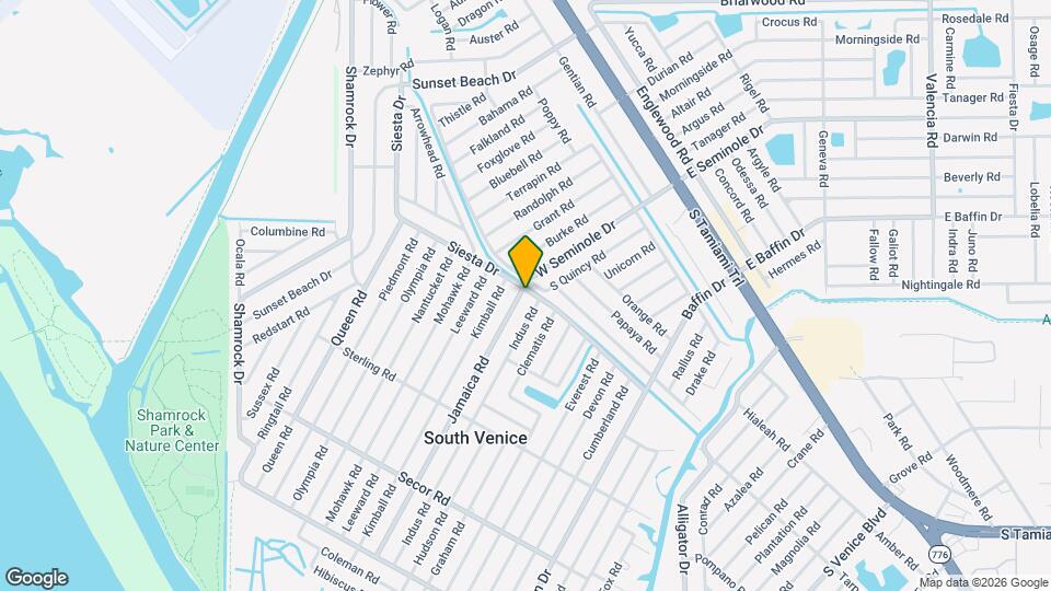 3310 Siesta Dr Map and Location Details