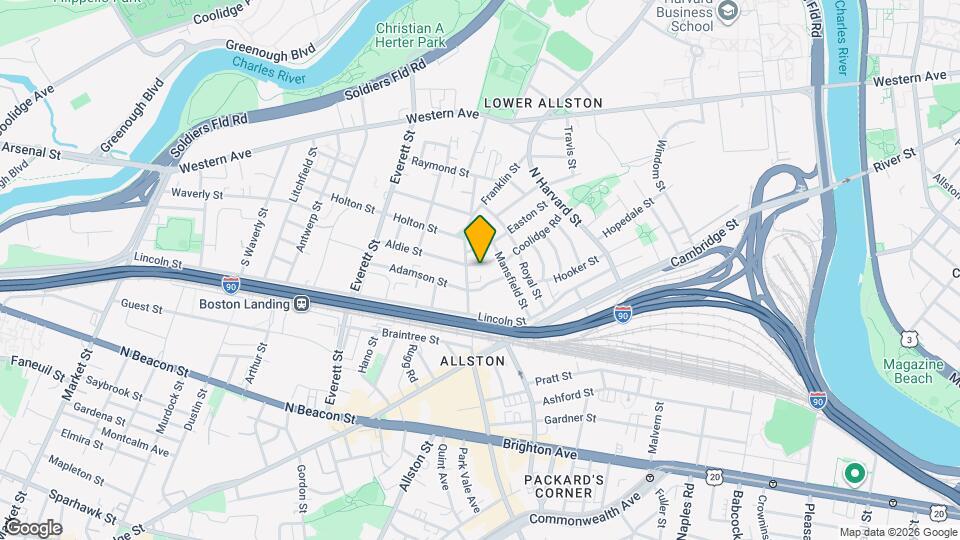 9 Bradbury St, Unit 3 Map and Location Details