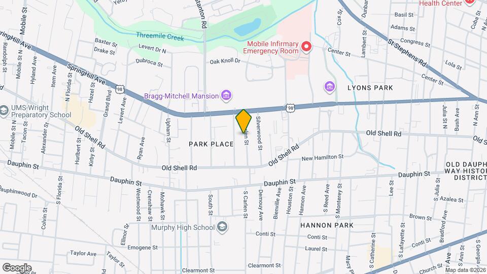 131 N Carlen St Map and Location Details