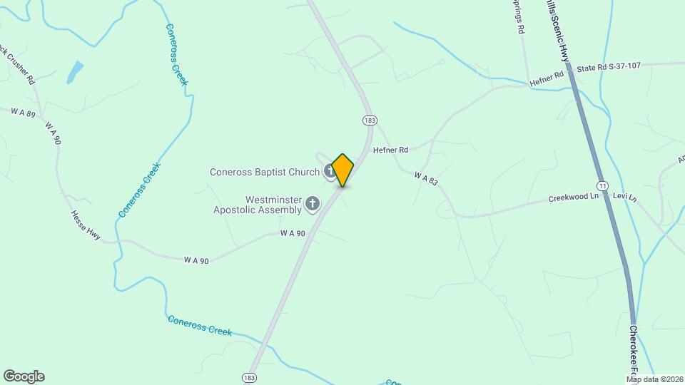 203 Rainbow Row Dr Map and Location Details