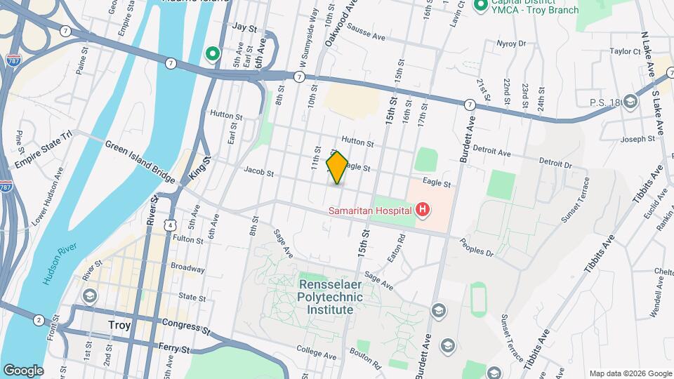 1213 Jacob St Mapa y Detalles de la Ubicación
