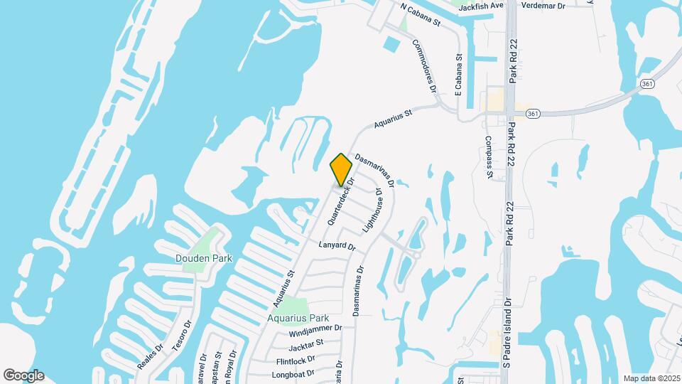 14745 Quarterdeck Dr Map and Location Details