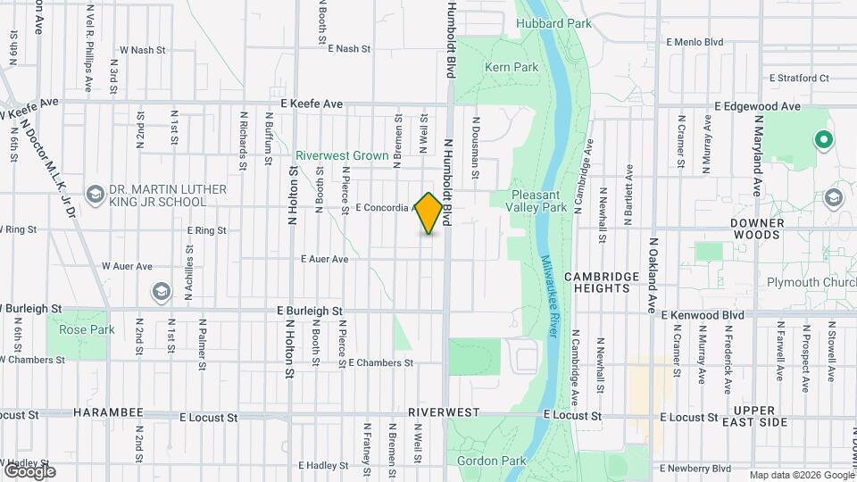 3228 N Weil St, Unit Upper Duplex Unit Map and Location Details